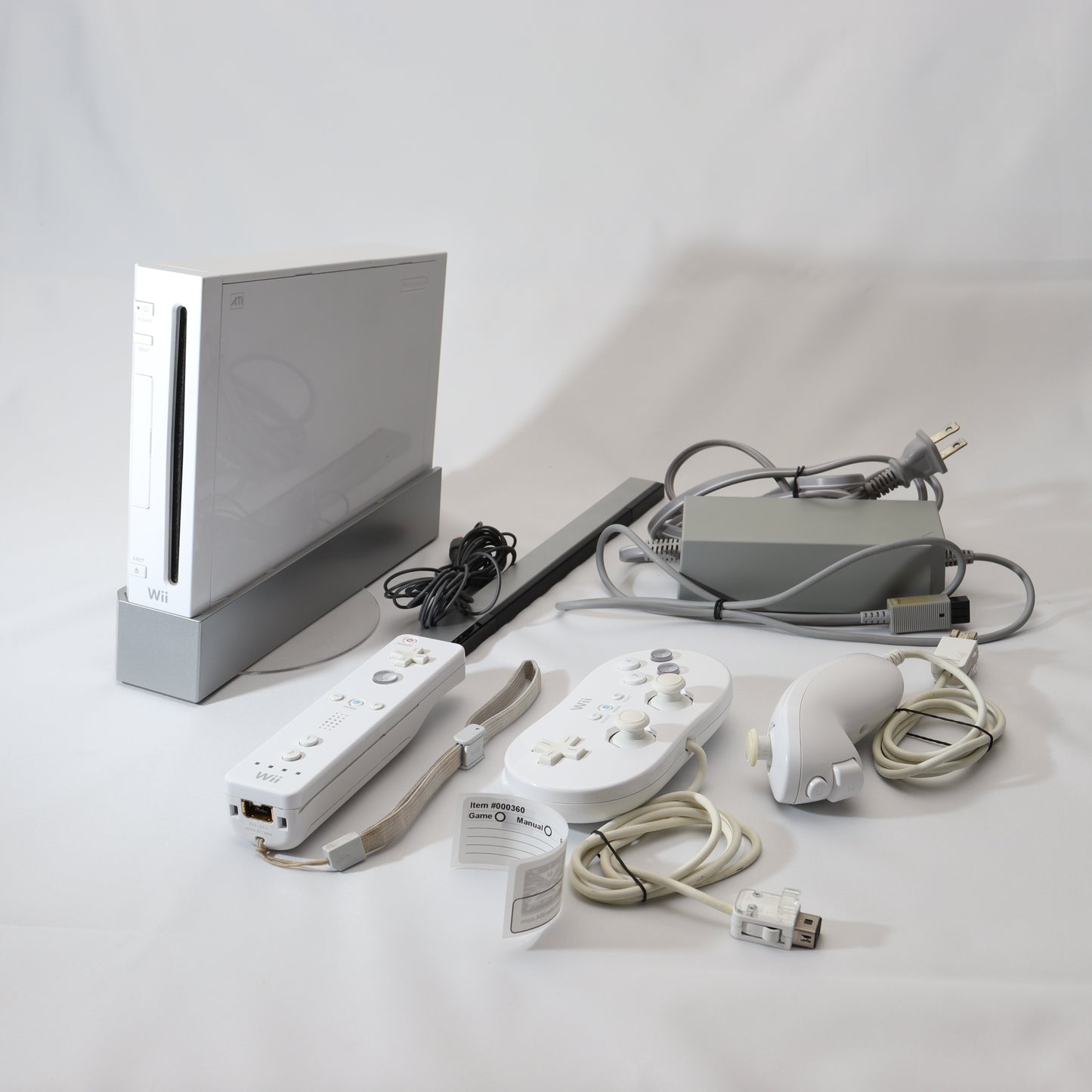 White Nintendo Wii System